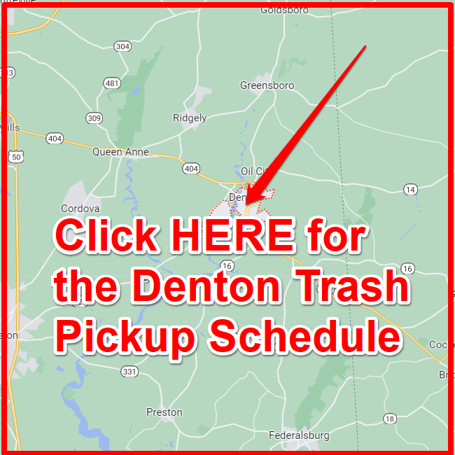 Denton Trash Pickup Schedule