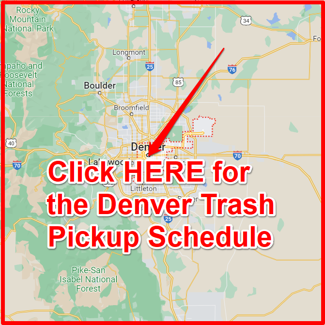 Denver Trash Pickup Schedule