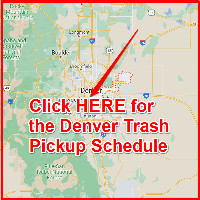 Denver Trash Schedule 2023 (Holidays, Pickup, Recycling, Bulk)