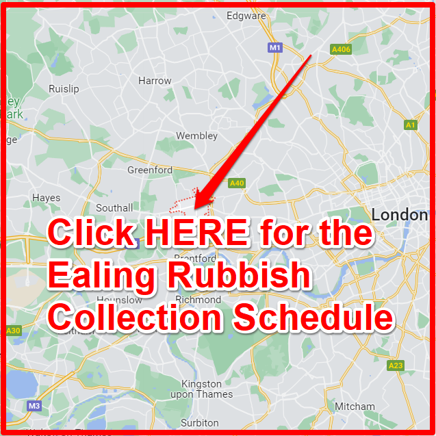 Ealing Rubbish Collection Schedule