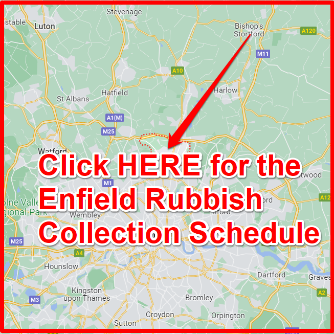 Enfield Rubbish Collection Schedule