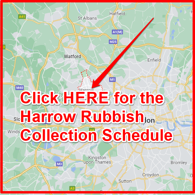 Harrow Rubbish Collection Schedule