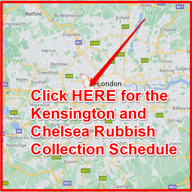 Kensington and Chelsea Rubbish Collection Schedule