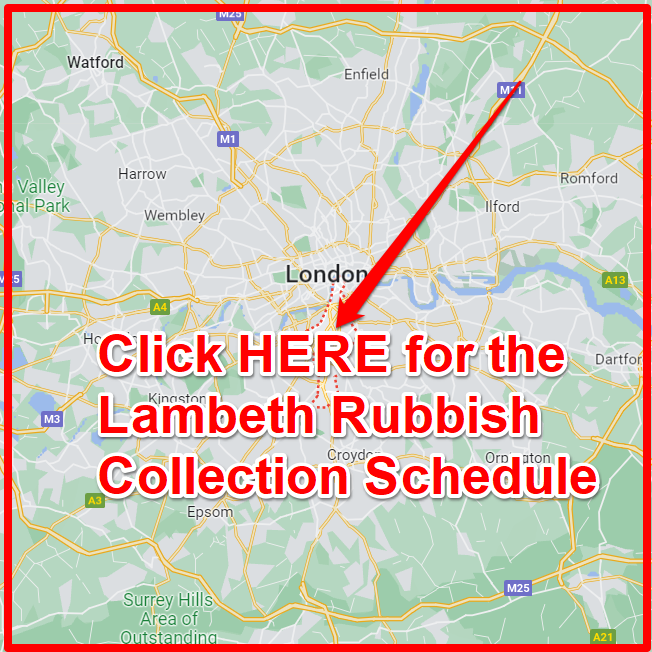 Lambeth Rubbish Collection Schedule