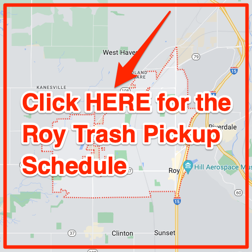 Roy Trash Pickup Schedule Map