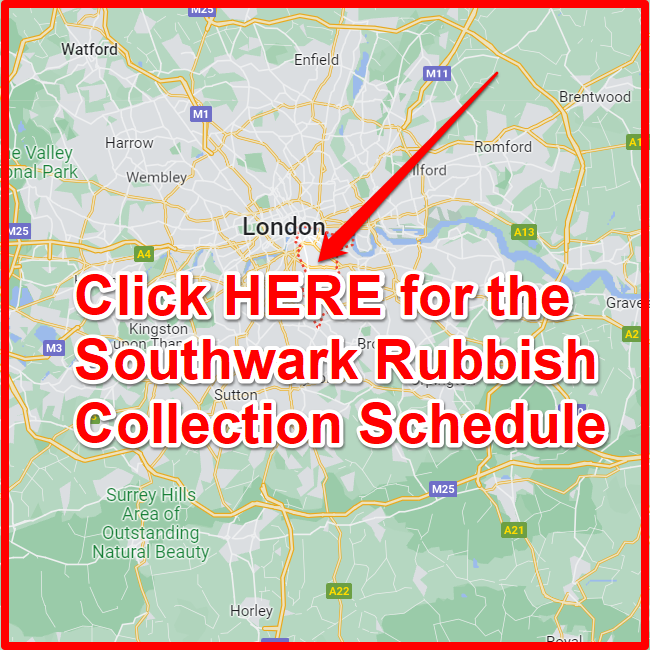 Southwark Rubbish Collection Schedule
