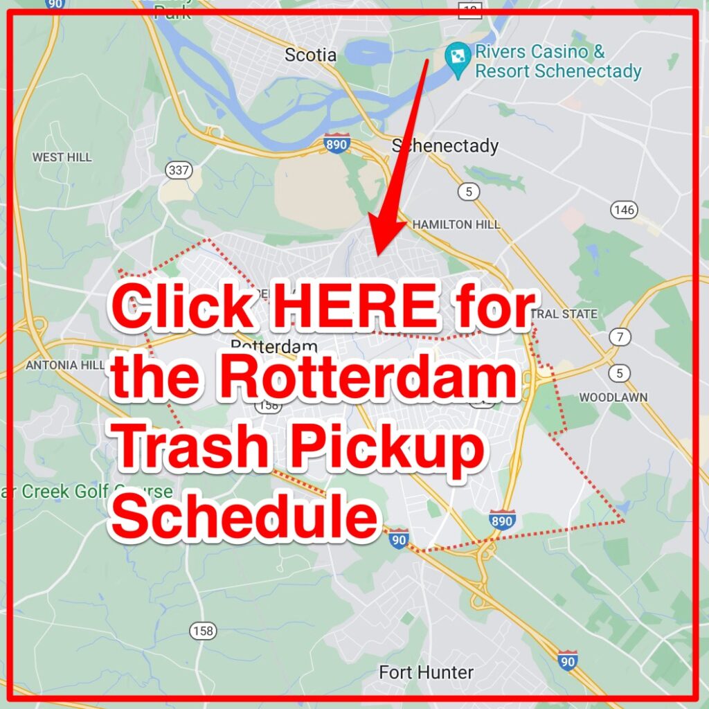 Rotterdam Trash Pickup Schedule