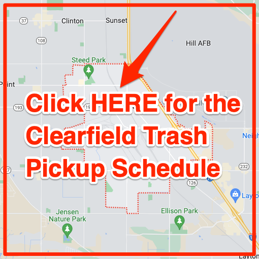 Clearfield Trash Pickup Schedule Map