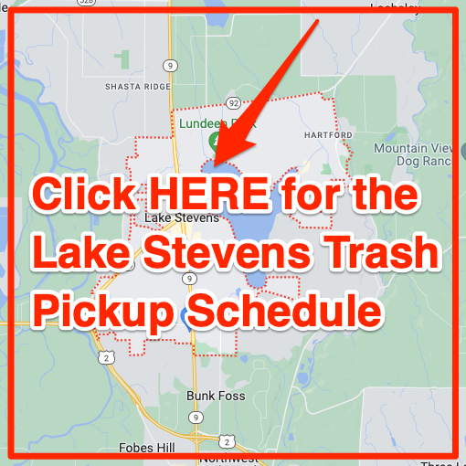 Lake Stevens Trash Pickup Schedule Map