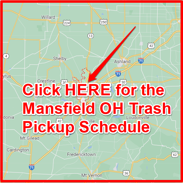Mansfield OH Trash Pickup Schedule