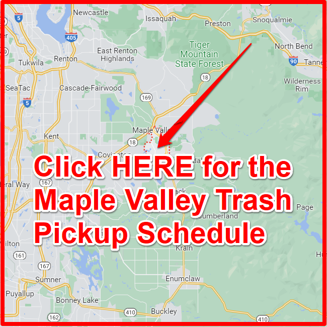 Maple Valley Trash Pickup Schedule