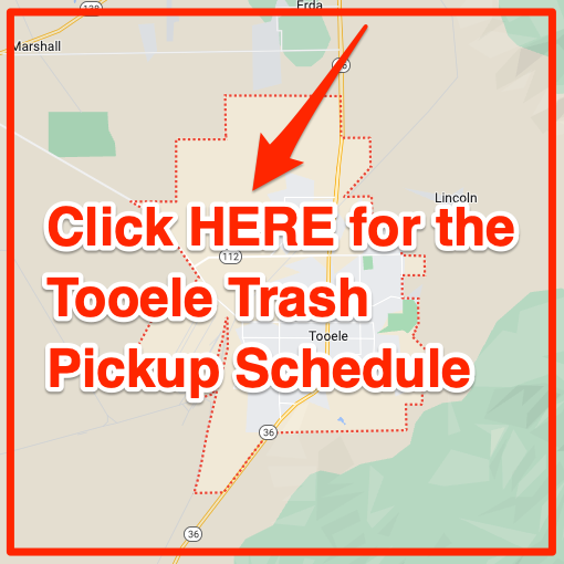 Tooele Trash Pickup Schedule Map