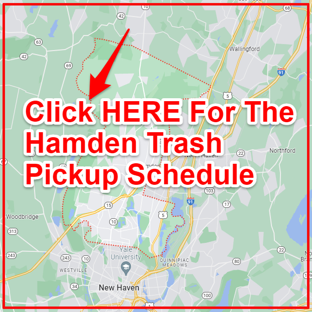 Hamden Trash Collection Map