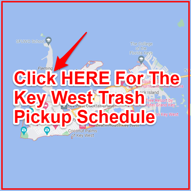 Key West Trash Collection Map