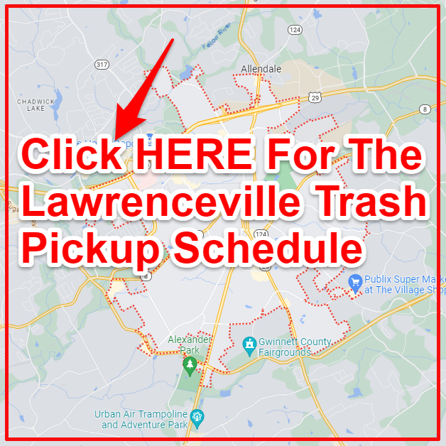 Lawrenceville Trash Collection Map