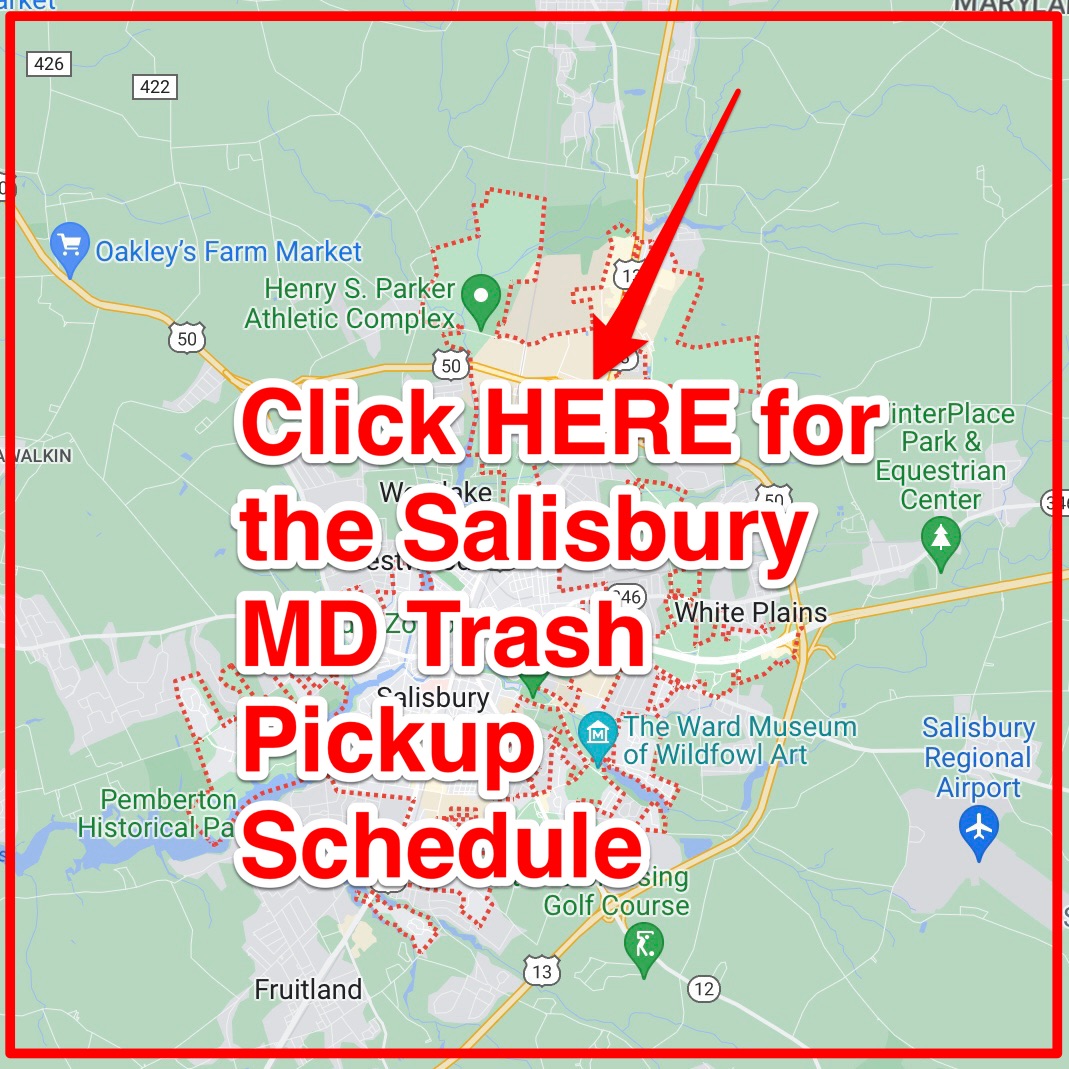 Salisbury MD Trash Schedule 2024 (Bulk Pickup, Holidays, Map)