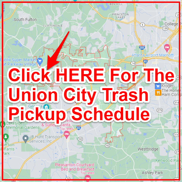 Union City Trash Collection Map