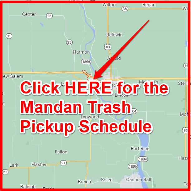 Mandan Trash Collection Schedule