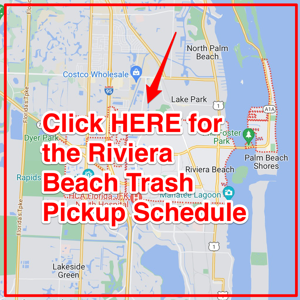 Riviera Beach Trash Pickup Schedule