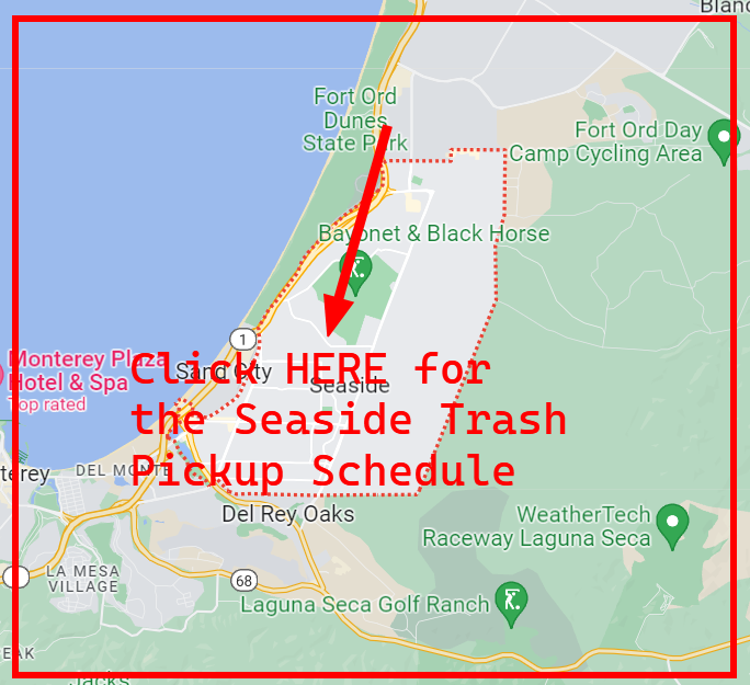 Seaside Trash Pickup Schedule