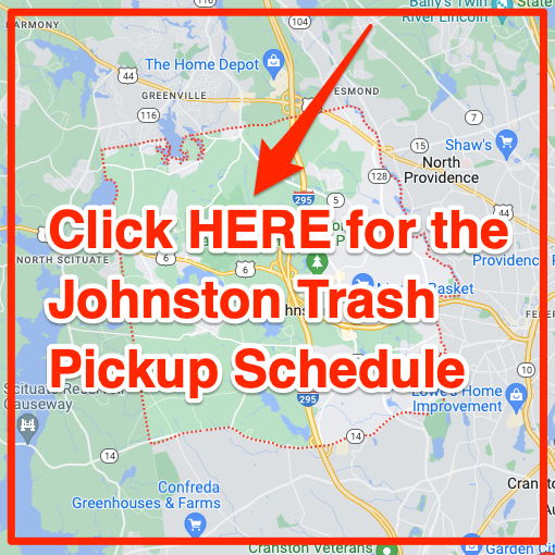 Johnston Trash Pickup Schedule Map