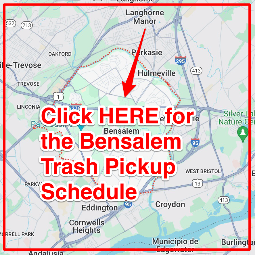 Bensalem Trash Pickup Schedule